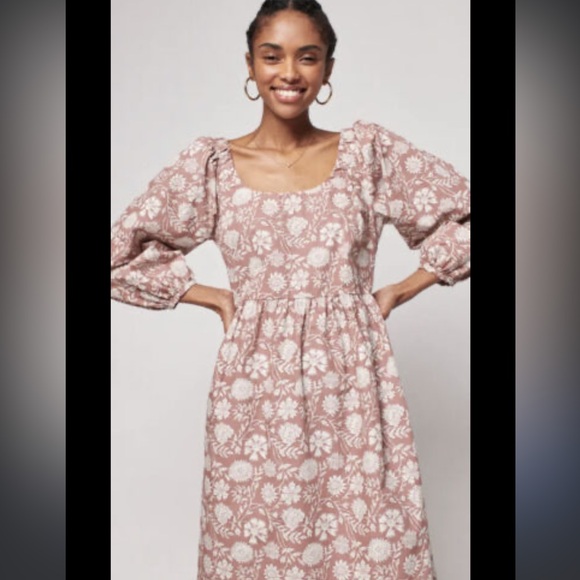 Faherty Dresses & Skirts - Faherty Freya dress in clay jay floral